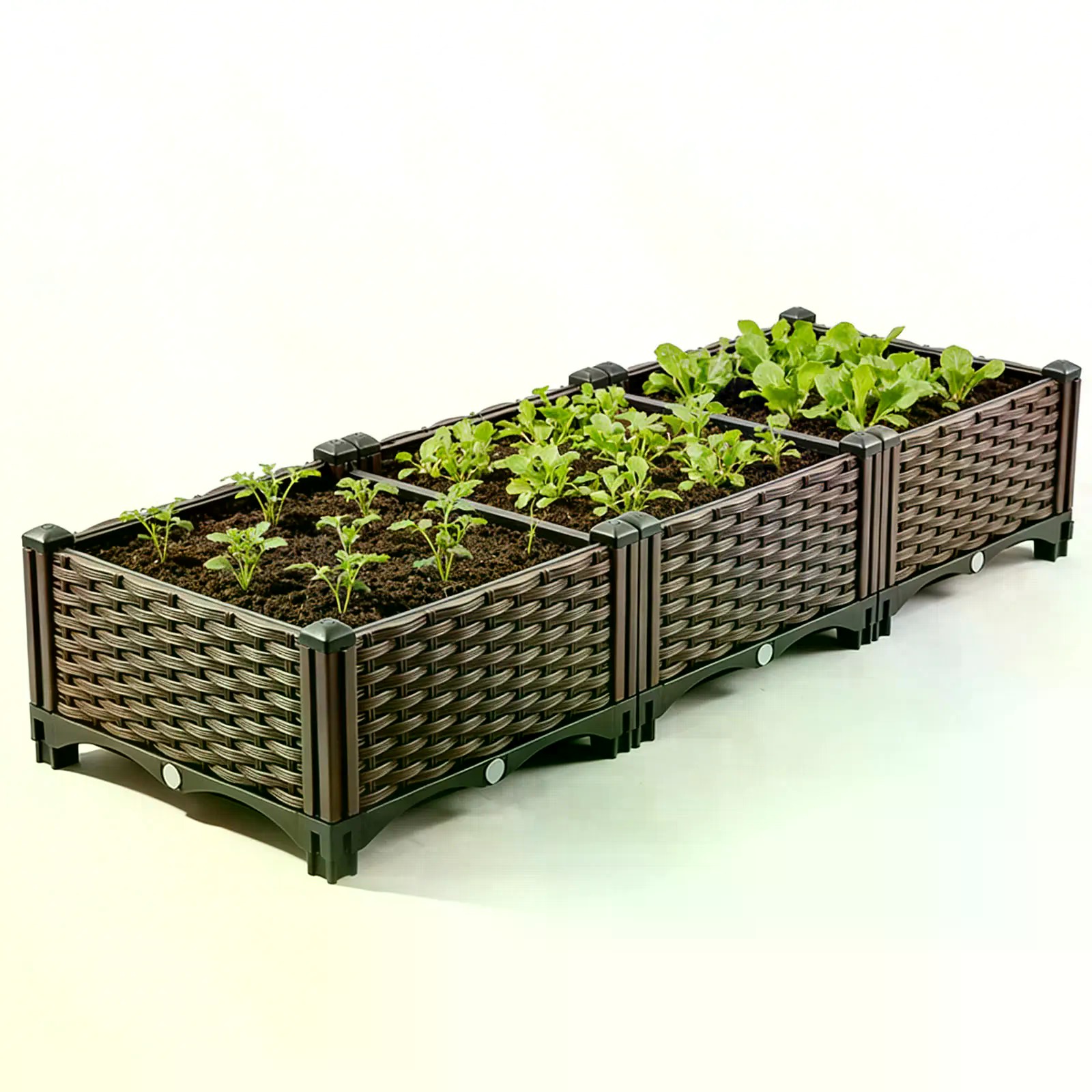 Indoor Garden Kit - Rectangular Raised Garden Bed Kit Indoor