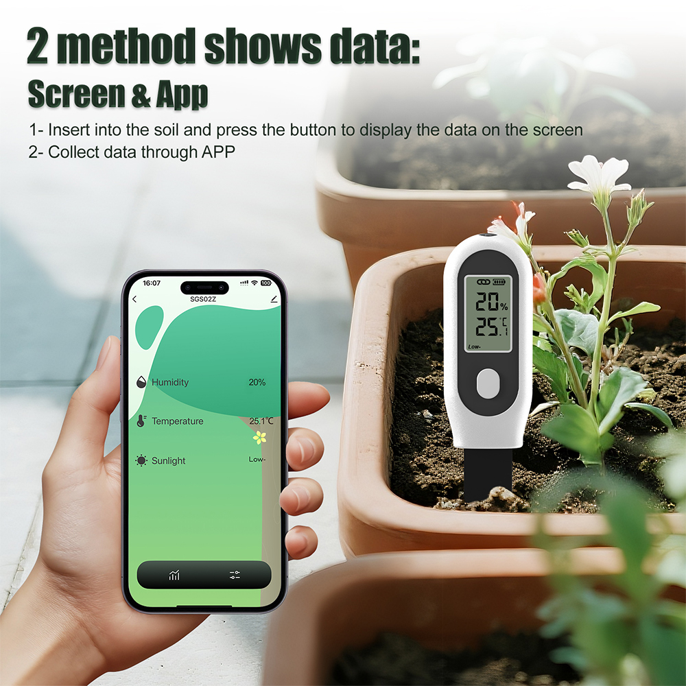 3 in 1 Soil Tester Zigbee Smar - огляд і ціна Smart Pot