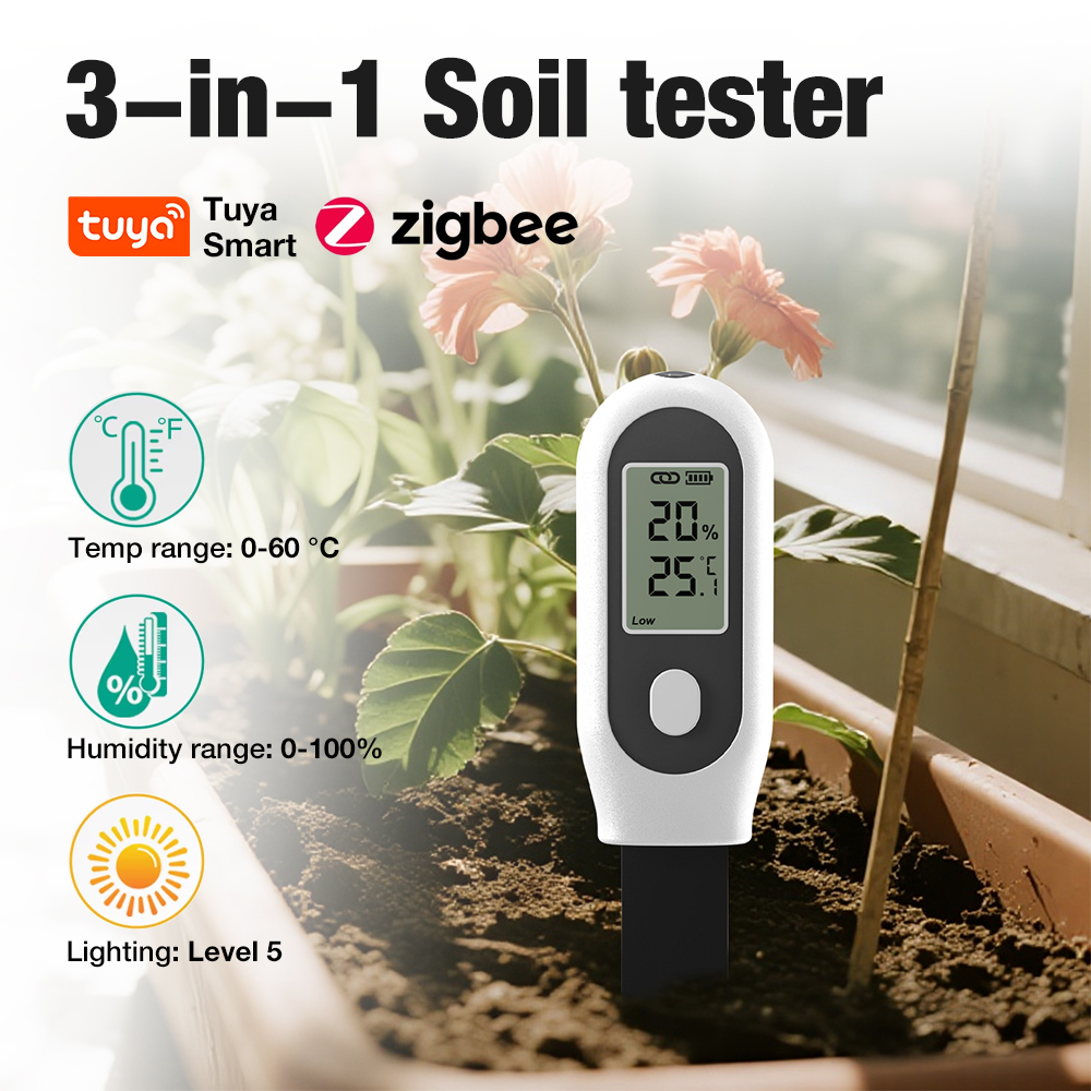 3 in 1 Soil Tester Zigbee Smar - огляд і ціна Smart Pot