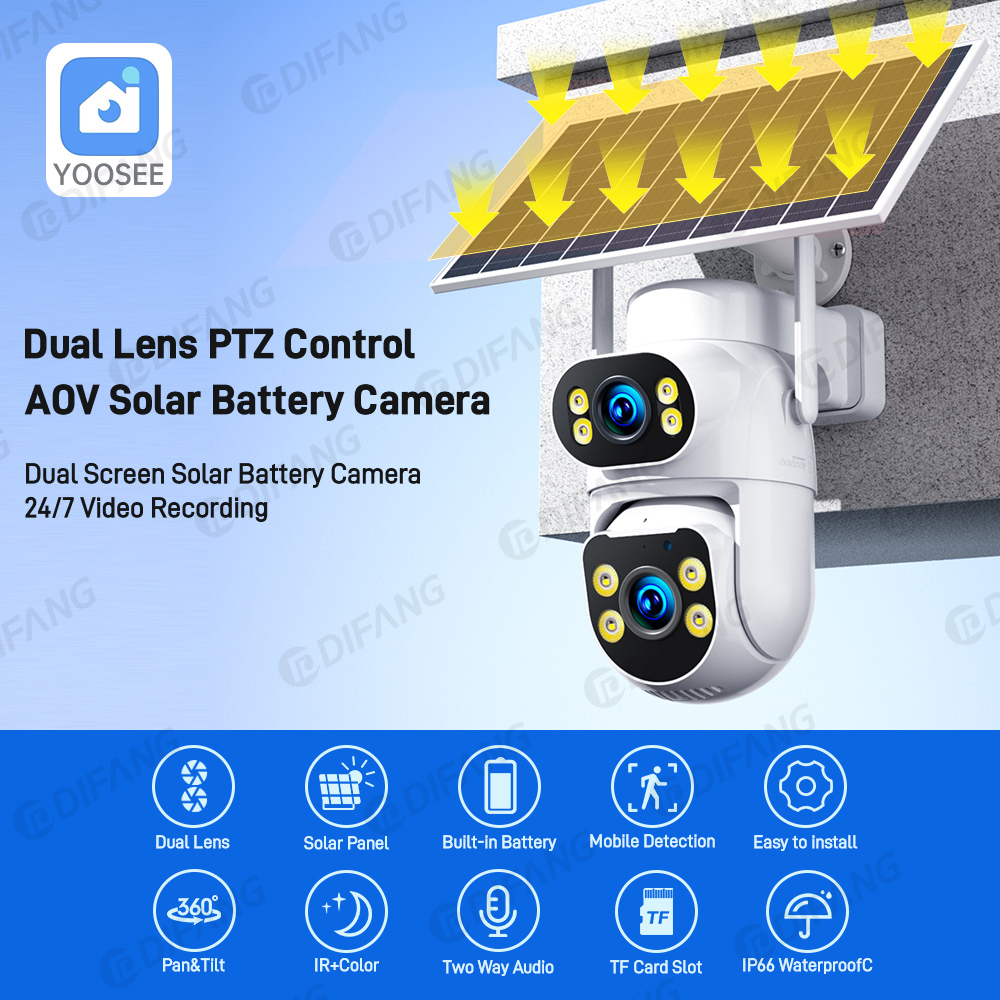 Yoosee 8MP Solar AOV 4G SIM Se - огляд і ціна Garden Camera