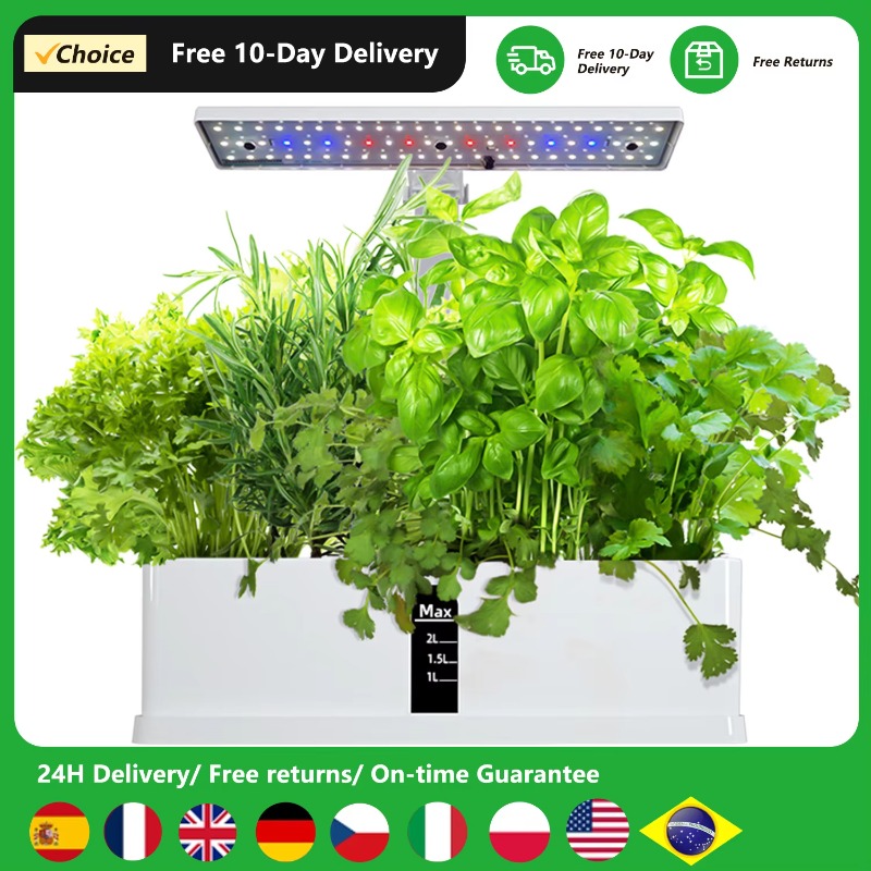 9 Pods Smart Hydroponics Growi - огляд і ціна Indoor Garden Kit
