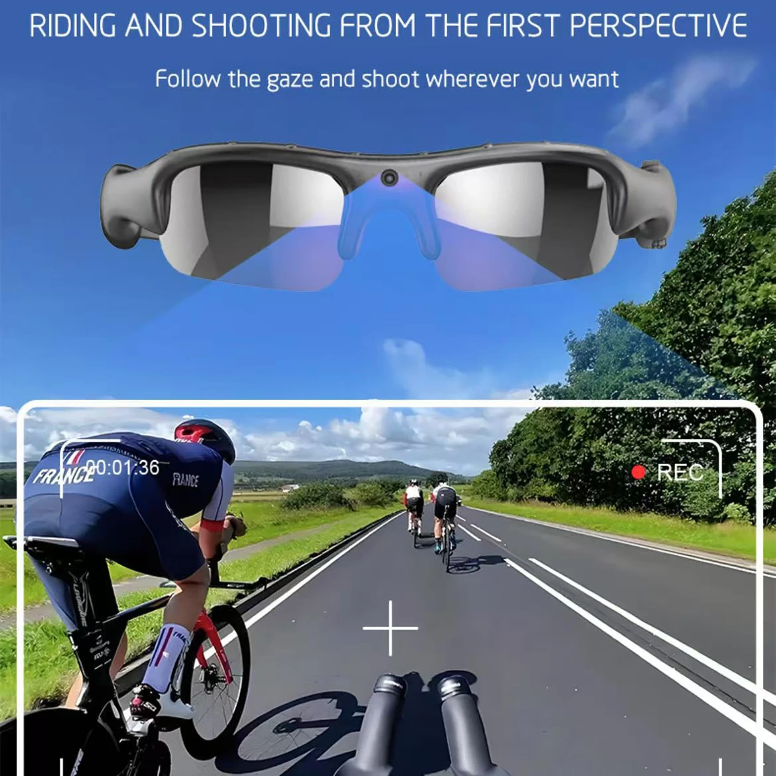 Smart Glasses WIFI 1080P Camer - огляд і ціна Garden Camera
