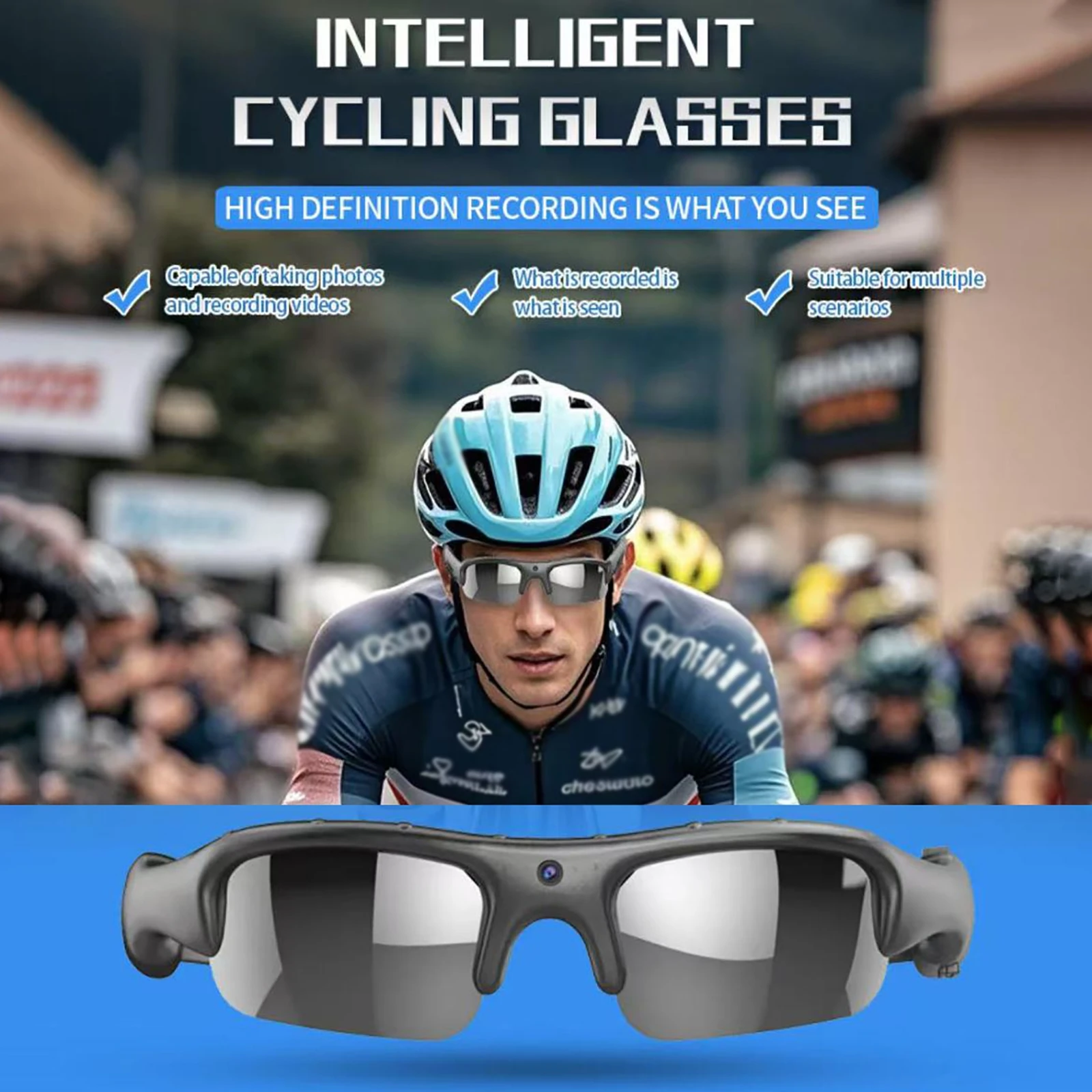 Smart Glasses WIFI 1080P Camer - огляд і ціна Garden Camera