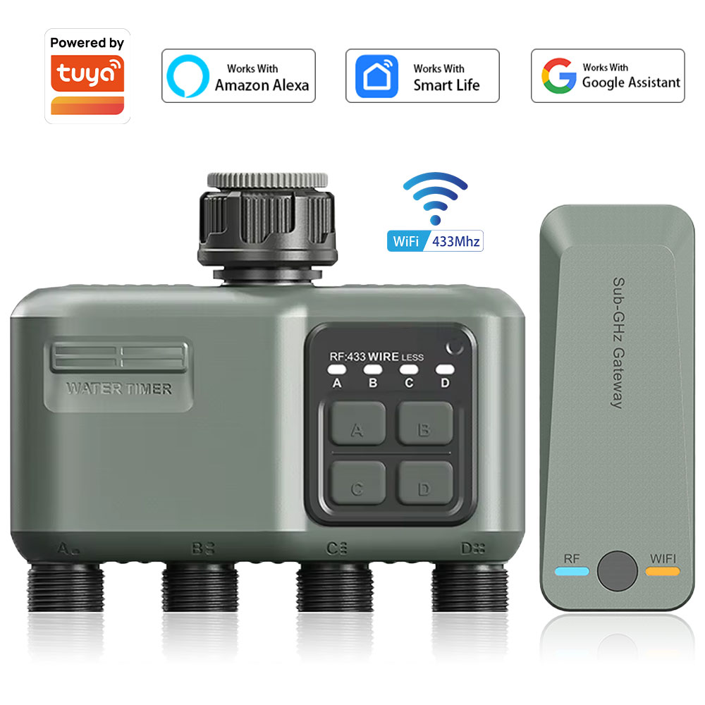 4 Outlet Programmable Water Ti - огляд і ціна Garden Camera