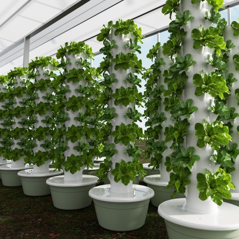Vertical Hydroponic Grow Tower - огляд і ціна Hydroponic Tower